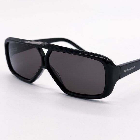 NEW SAINT LAURENT SL 569Y 001 BLACK WOMEN SUNGLASSES SAINT LAURENT SL569Y 001 - Picture 7 of 11